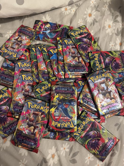 25x nowy booster phantasmal flames pokemon