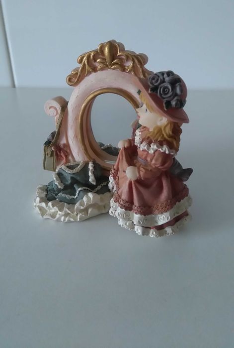 2 Bonecas de porcelana com espelho