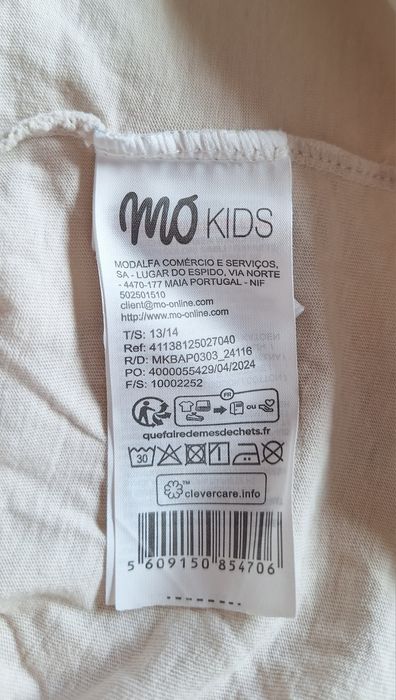 Camisola de manga comprida Mo 13-14 anos