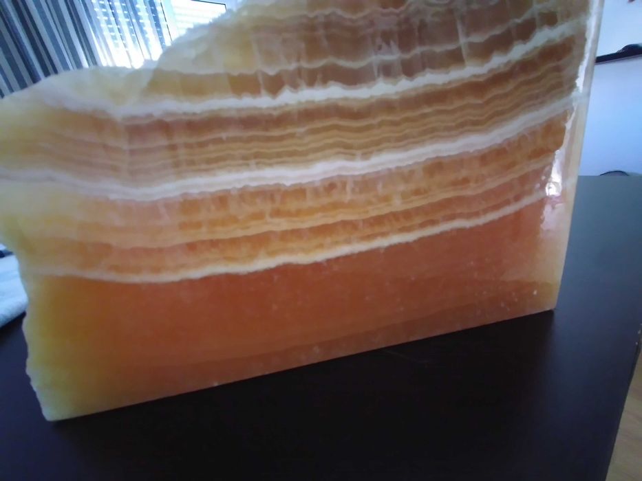 Pedra preciosa natural laranja