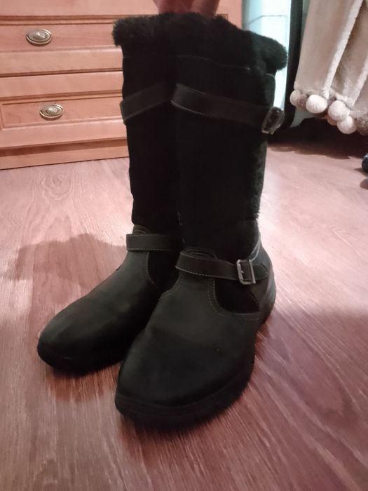 Buty, Kozaki zimowe damskie r 38.