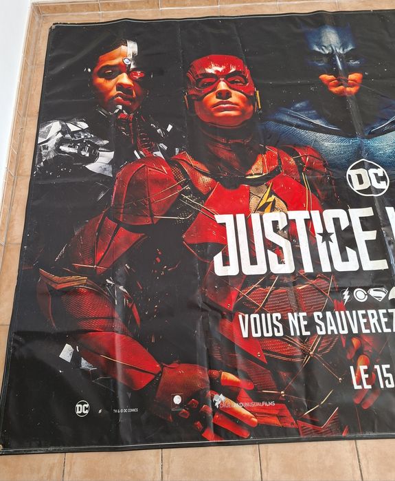 Cartaz cinema Liga Justiça