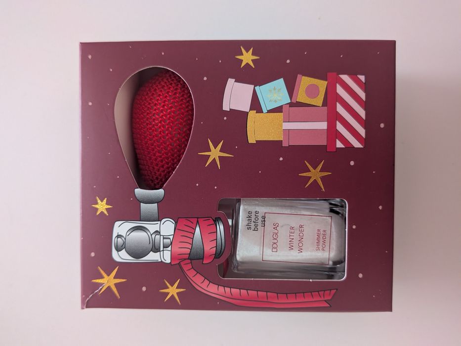 Brokatowy puder w sprayu, Douglas Winter Wonder, NOWY