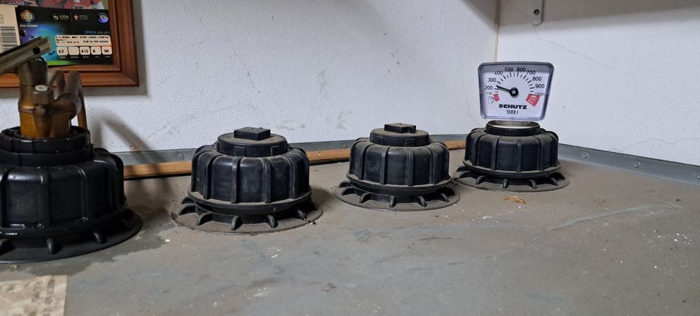 Gasóleo de aquecimento e depósito de gasóleo blindado de 1000 litros