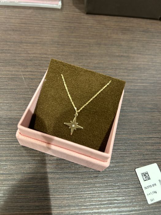 Naszyjnik zloto 375 piekny