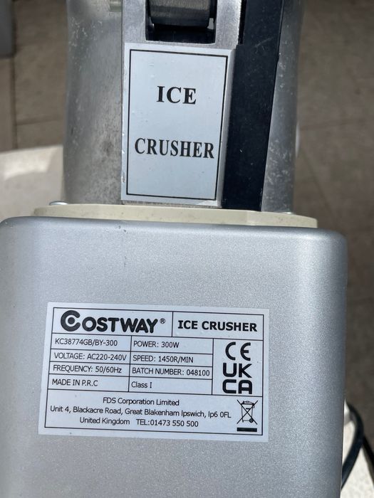 Triturador de Gelo / Ice Crusher