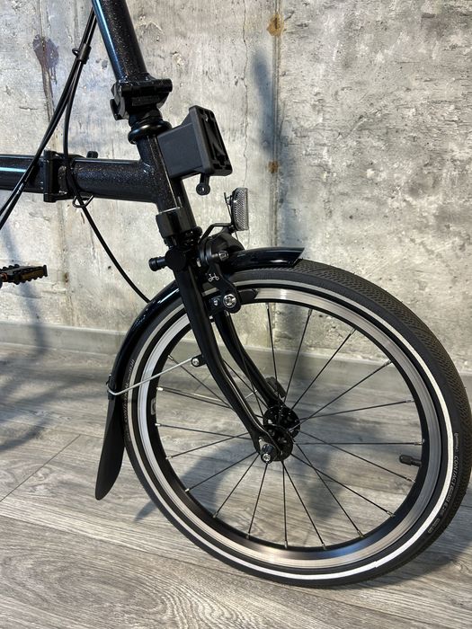 Rower Brompton P-line Urban M4L Midnight Black