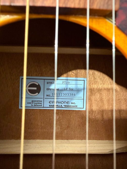 Epiphone Lil'Tex - gitara dla dziecka (+GRATISY)
