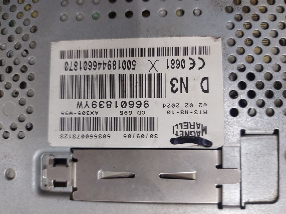 , Citroen C5 II radio fabryczne