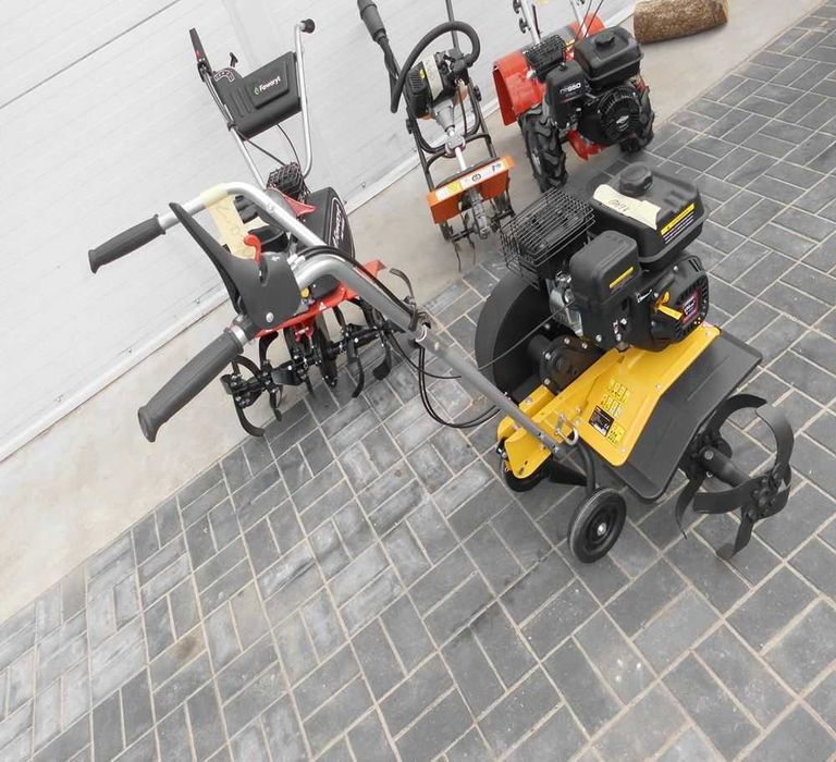 NOWA Spalinowa glebogryzarka kultywator z napędem 85cm 6km LONCIN