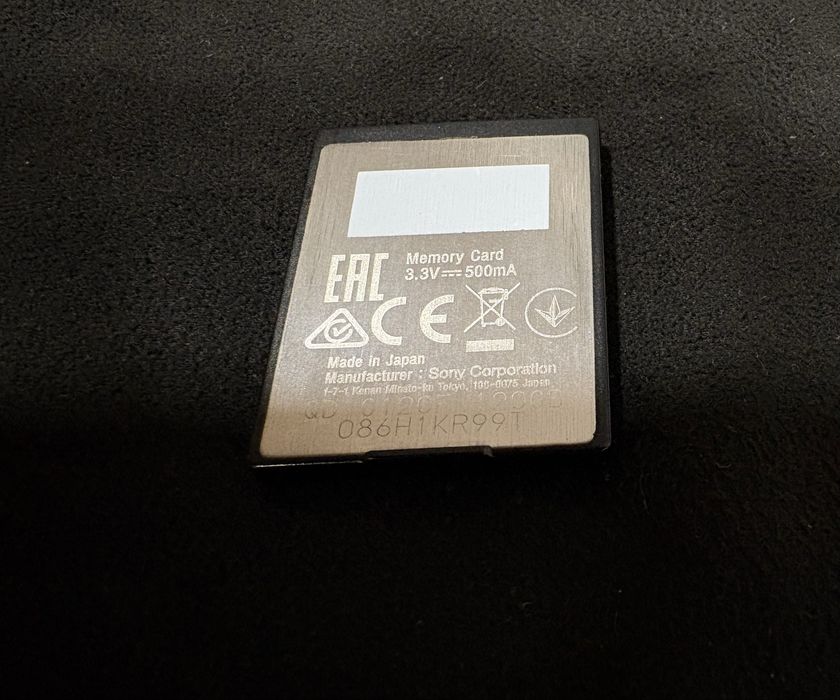 Cartão de Memória XQD Sony 120GB