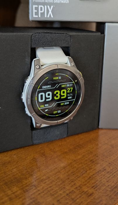 Garmin Epix 2 Sapphire Titanium 47 мм ідеальний Аналог Fenix 7