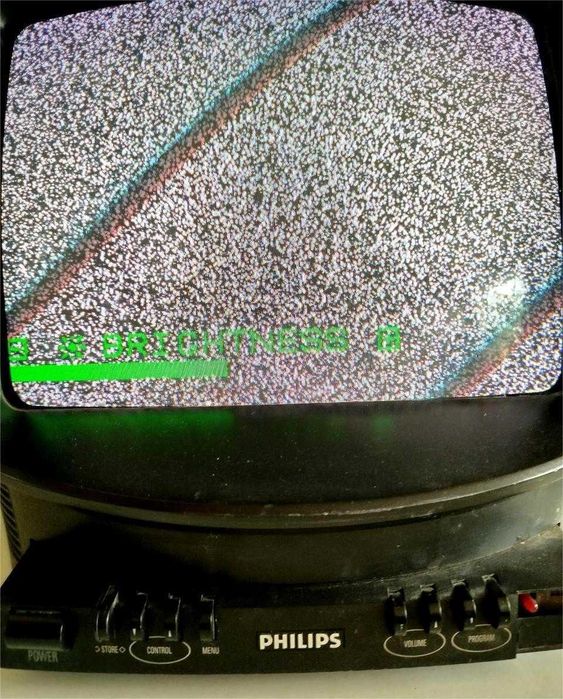 TV Philips Discoverer/ Space Helmet 14GR1220/10B – raro, colecionável