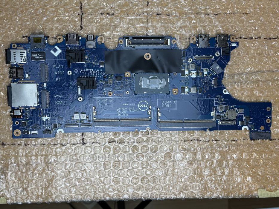 Материнська плата i7-6600U, i5-6300U Dell Latitude E7470