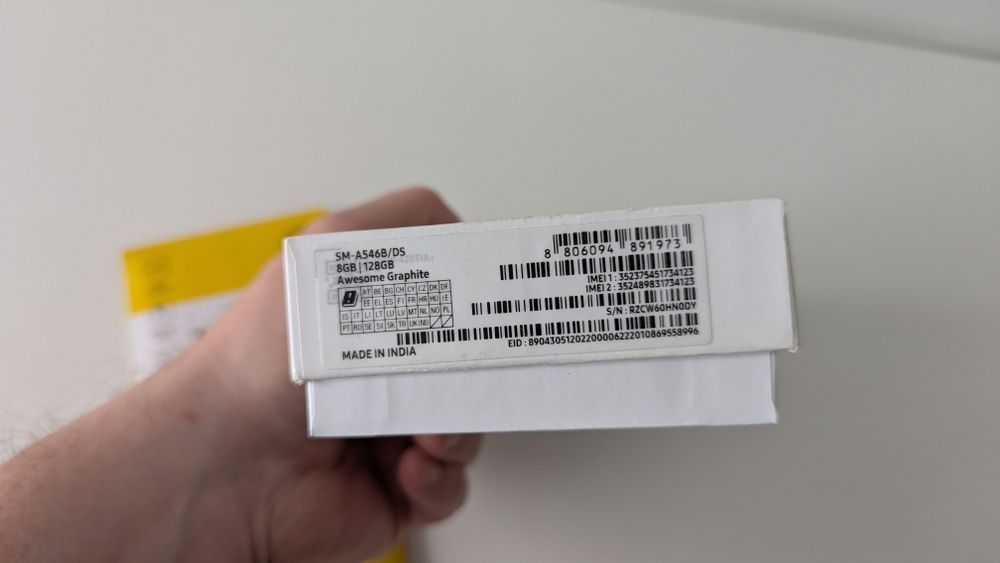 Samsung A54 DS 8/128GB Graphite