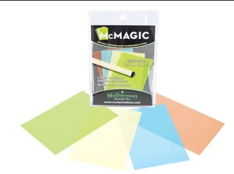 McDermott McMagic - Lixas para taco bilhar snooker