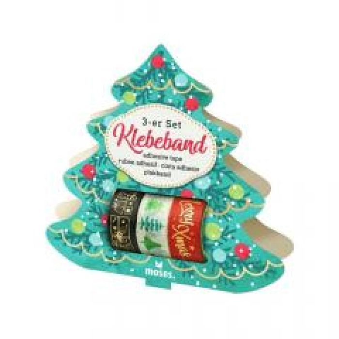 Dekoracyjne taśmy samoprzylepne Święta Moses karton,39x123 mm