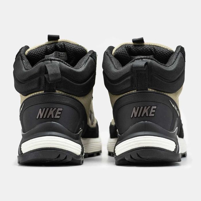 Чоловічі зимові високі Nike rivah gore-tex коричневі