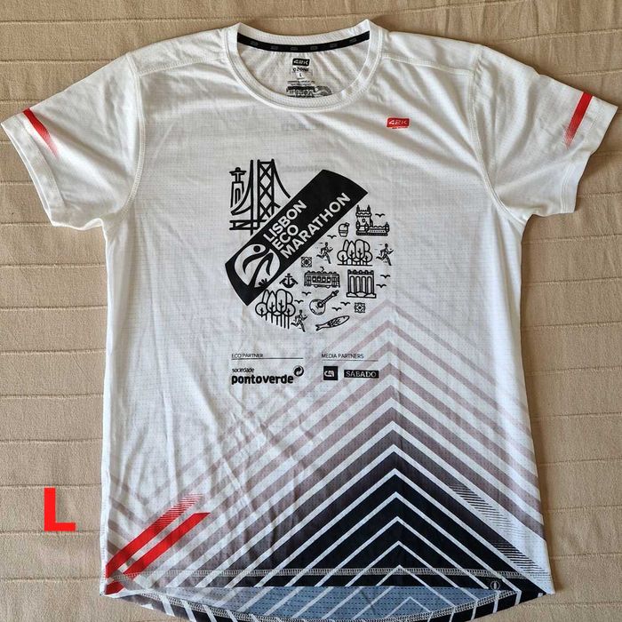 6 T-shirts técnicas de corrida e extras