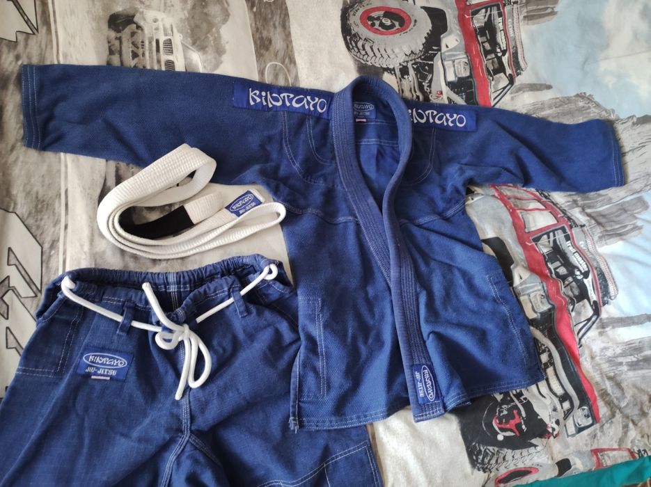 Кімоно синє 140см