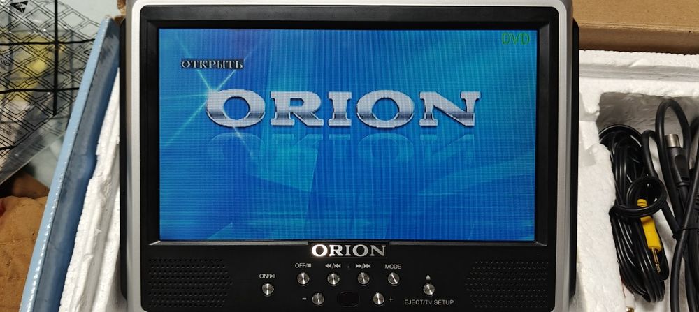 Портативний TV/DVD-плеєр Orion PDT-8520F (Повний комплект, у коробці)