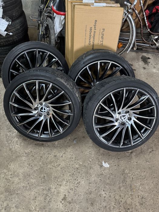 Koła kpl Tomason TN16 Hyperblack 225/40 19’ Hankook Ventus S1 evo Z