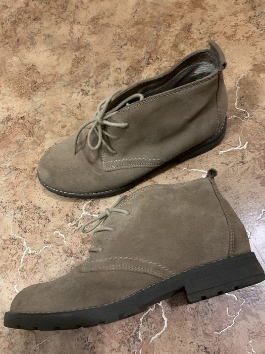 Замшеві боти