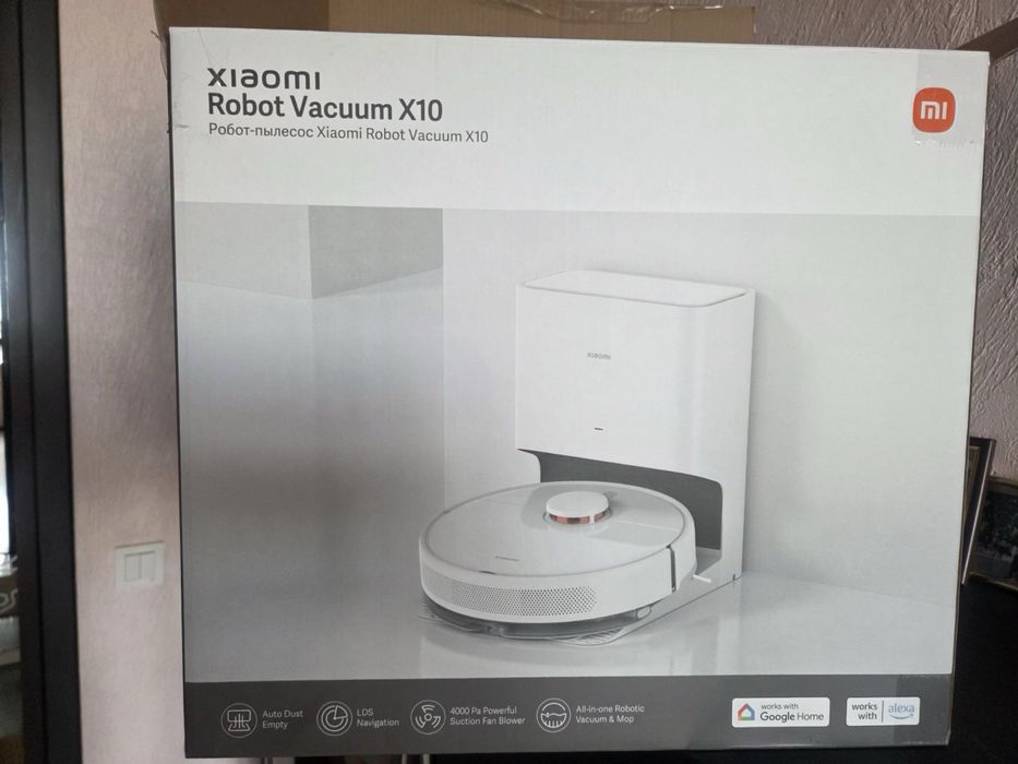 Робот-пилосос Xiaomi Robot Vacuum X10