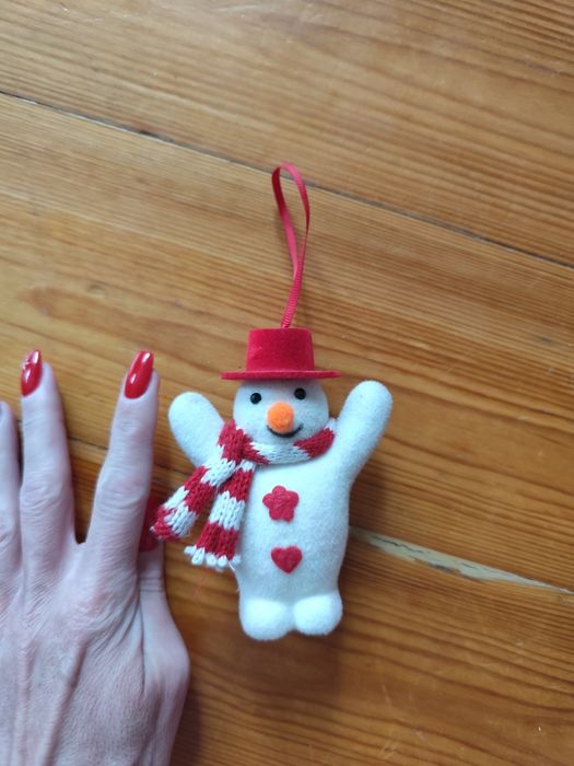 Bałwan/bałwanek na zawieszce