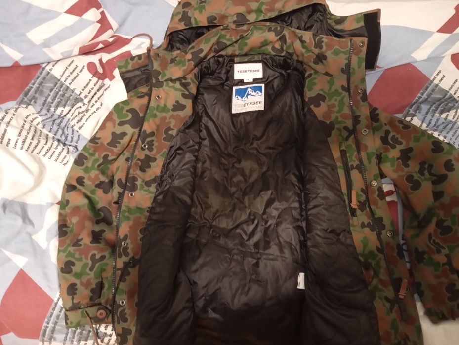 Зимня куртка yeseyesee, німецький мультикам, gore tex