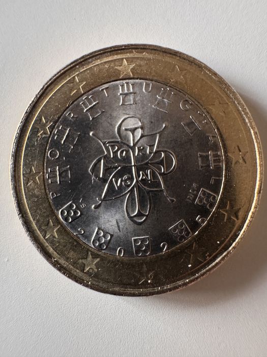 Moeda 1€ 2025 Portugal