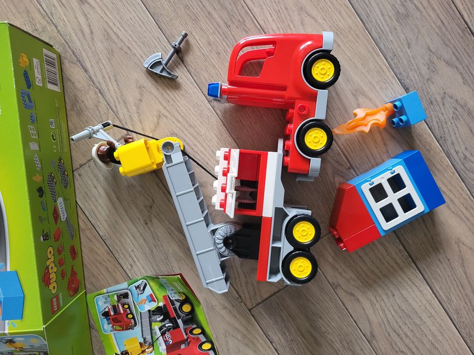 Lego duplo straz pożarna 10592 pudełko instrukcja