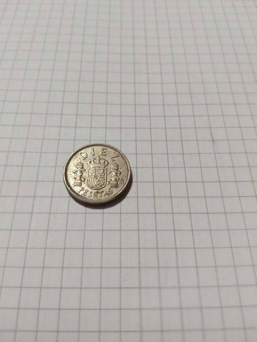 Moeda  10 Pesetas  1983
