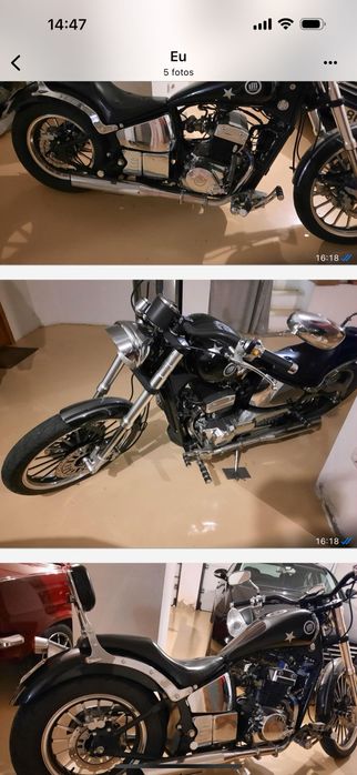 Mota chopper 350cm3 leonart daytona