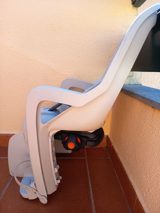 Cadeira transporte bebé em bicicleta