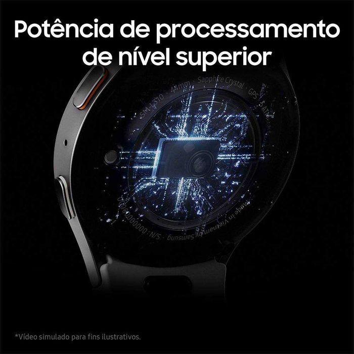 Samsung Galaxy Watch 7 BT (44mm) + Carregador 25W