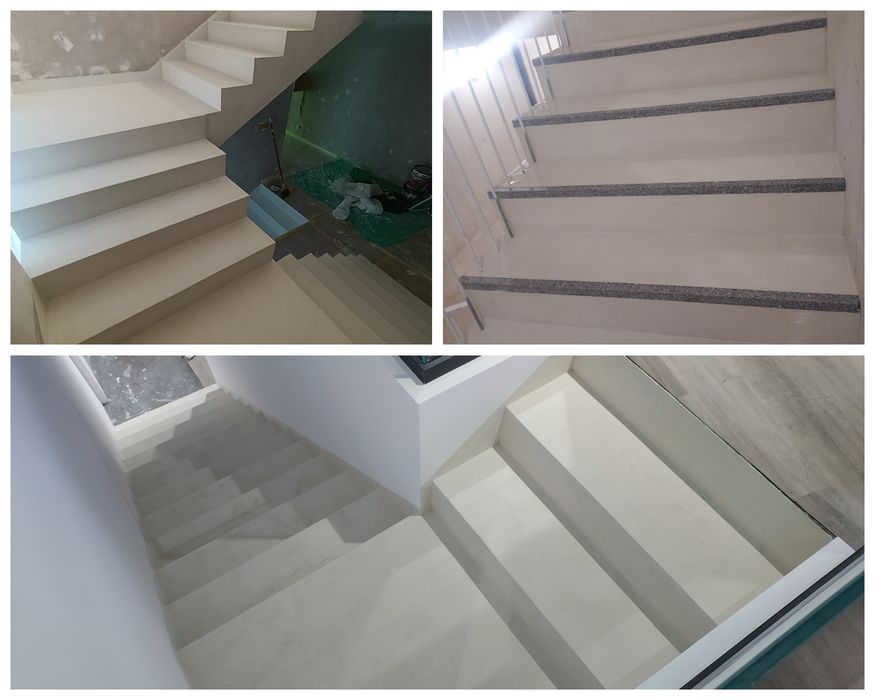 Microcimentos/Epoxy/Vitrificação de betão/ Pinturas int/ext,ucretes