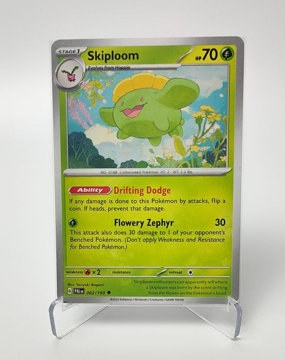 Skiploom 002/193 karta pokemon Paldea Evolved