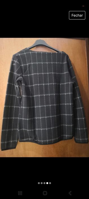 Camisola peça dourada