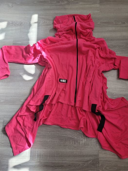 Bluza oversize z wysokim kołnierzem uni