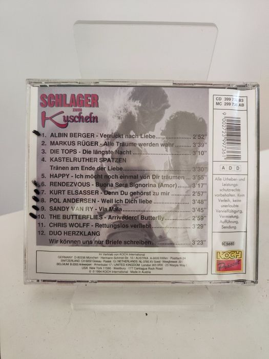 Schlager zum Kuscheln CD