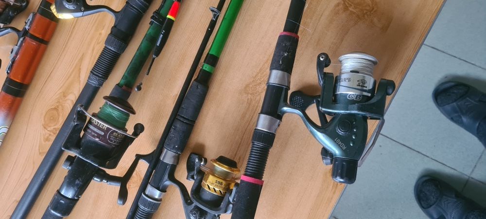 Удочки 5 штук одна 6 метров за все 2000 гр