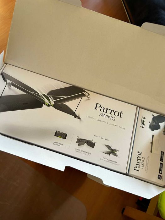 Drone Parrot Swing + FlyPad (com caixa, como novo)