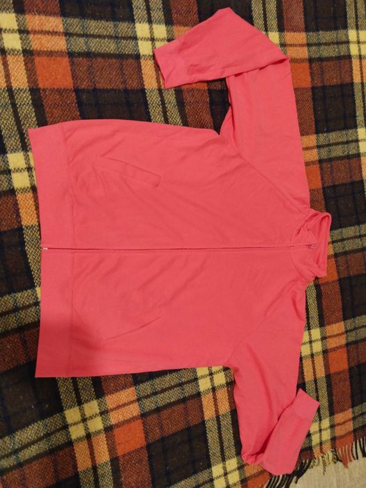 .реглан кофта с молнией трикотаж большой 60 размер