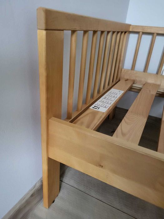 Łóżko dziecięce, drewniane, Ikea Sultan Lade 160x70