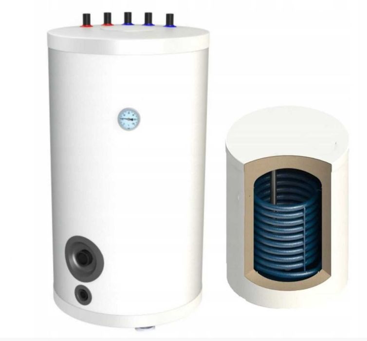 NOWY gwarancja Podgrzewacz wody wymiennik wężownica 120L TRINNITY PW1G