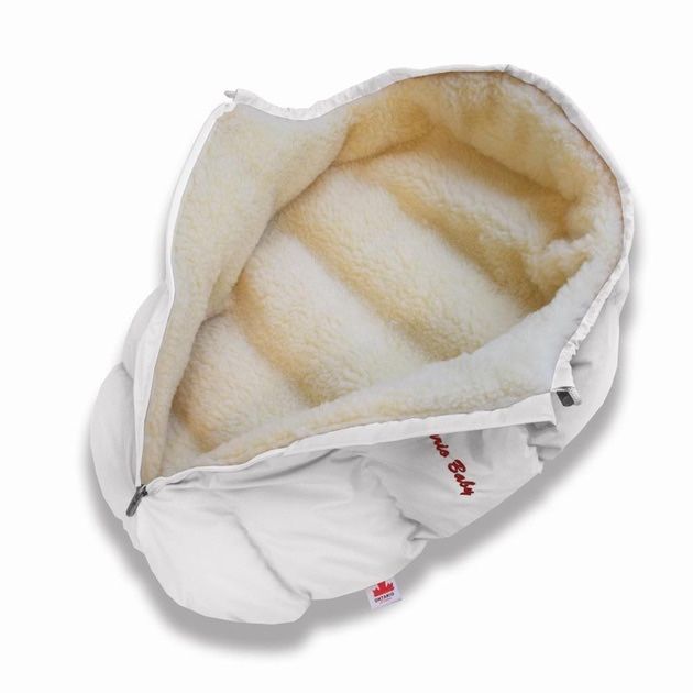 Зимовий пуховий конверт для новонародженого Baby Born
