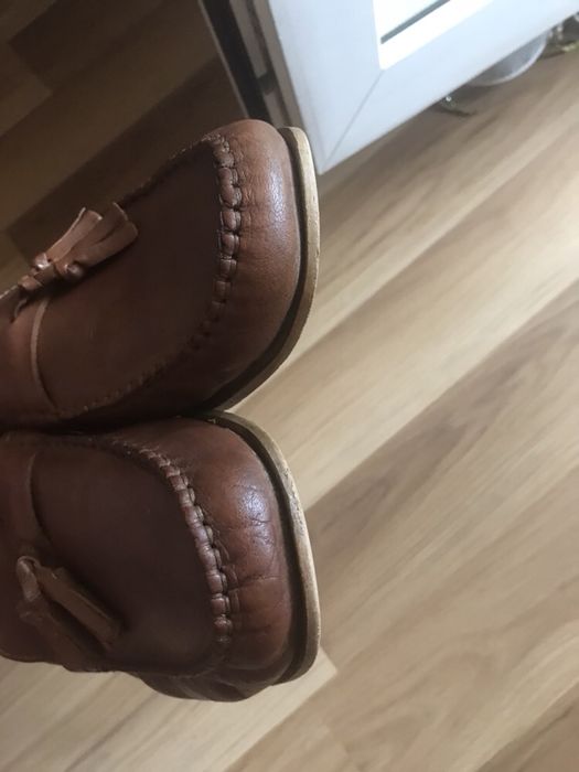 Мокасины слипы топ сайдеры кожа Португалия