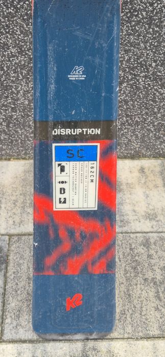 Narty k2 discruption sc 162cm