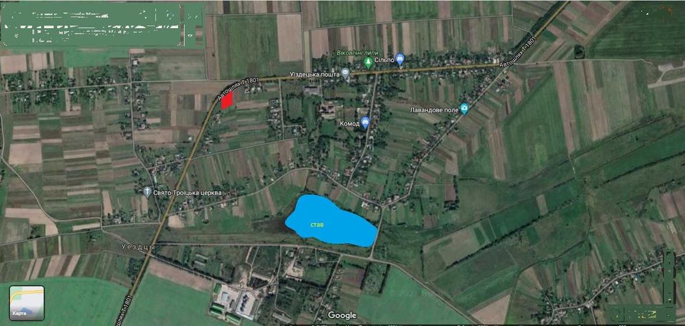 БЕЗ КОМІСІЇ Власник земельна ділянка під житлове будівництво Уїздці Здолбунів